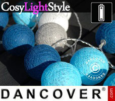 CosyLightStyle 30 LEDs, Blau Mix