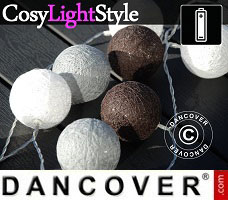 CosyLightStyle 30 LEDs, Schwarz Mix