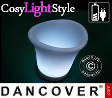 CosyLightStyle LED-Eiseimer, 30cm 